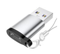 Conexión USB compacta Cable de transferencia de alta velocidad Adaptador USB Multiusos Adaptador USB Viaje Adaptador USB Carga Rápida Adaptador USB Adaptador USB Adaptador de extensión USB Pobre