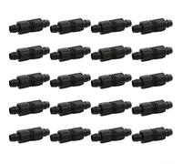 Conexiones de cinta de goteo de 20 piezas y rentables para soluciones de riego efectivas