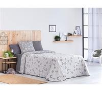 Confecciones Paula Colcha Block Gris 170 cm