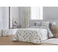 Confecciones Paula Colcha Bouti Infantil acolchada relleno 100 gr cama 135 letras