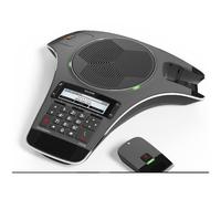 ALCATEL Conference IP1550 - Dispositivo SIP Audio - 2 Micrófonos DECT Desmontables- Bluetooth - Manos Libres Full-Duplex - 3 Cuentas SIP - Pantalla Retroiluminada - Agenda- PoE.