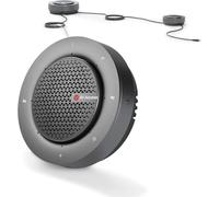 Conference Speakerphone, Daisy Chain up to 9 Speakerphones for 50 People, USB & Bluetooth Speaker with 4 Mics AI Noise Cancellation 360° Voice Pickup for Zoom,Teams,Conference Call Large Meeting Room