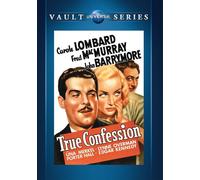Confesión Verdadera DVD (1937) - Carole Lombard, Fred MacMurray, John Barrymore