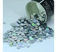 Confeti Circle Prisma Silver - Paquete al por menor #9086 - envío gratis