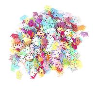 Confeti con brillo 60g, feliz cumpleaños Color confeti confeti para el cumpleaños de los de graduación de la boda baby shower decoraciones de festival de un círculo sorpresa (corona)