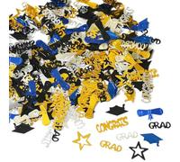 Confeti de celebración de graduación de 30 g, sombrero de soltero, confeti de libros, decoración de mesa de fiesta de graduación, adecuado para fiestas de graduación y fiestas nocturnas