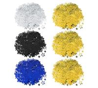 Confeti De Estrellas De Colores De 90 G, Confeti De Estrellas Con Brillo, Lentejuelas De Boda, Decoración De Fiesta De Cumpleaños, Confeti De Estrellas Huecas, Para Fiesta De Bodas