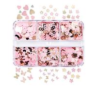 Confeti de purpurina multiforma para relleno de moldes de resina epoxi, accesorios para hacer joyas, lentejuelas, decoración de uñas, arte de uñas, lentejuelas, formas variadas, círculos, tortuga