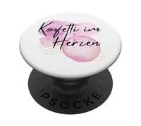 Confeti en el corazón PopSockets PopGrip Adhesivo