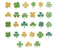 Confeti mixto brillante para celebración de festivales irlandeses, decoración de mesa de papel, suministros de fiesta