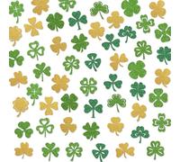 Confeti mixto brillante para celebración de festivales irlandeses, decoración de mesa de papel, suministros de fiesta