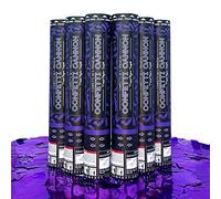 Confetti Sky Paquete de 6 cañones de confeti de 12 pulgadas, color morado para celebración de boda, fiesta de cumpleaños, bromas, graduación, Nochebuena y celebración de Año Nuevo