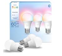 Pack de Bombillas PHILIPS Hue Essential E27 (8 W - 806 lm - A60)