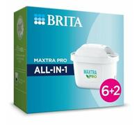 Confezione Da 6 Filtri Per L'acqua + 2 In Omaggio - Brita - Maxtra Pro AlL-IN-1