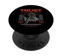 Confía en Dios | Declaración de fe sobre la incertidumbre PopSockets PopGrip Adhesivo
