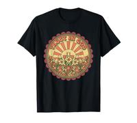 Confía en Dios, fe Cristiana, Floral, Amanecer, Retro, Bohemio Camiseta