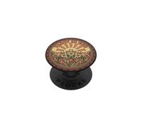 Confía en Dios, fe Cristiana, Floral, Amanecer, Retro, Bohemio PopSockets PopGrip Adhesivo