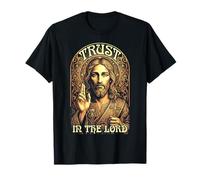 Confía en el Señor Jesucristo Vintage Christian Faith Camiseta