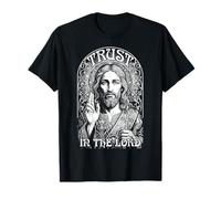 Confía en el Señor Jesucristo Vintage Christian Faith Camiseta