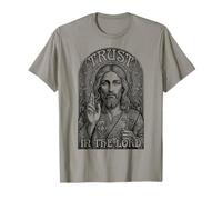 Confía en el Señor Jesucristo Vintage Christian Faith Camiseta