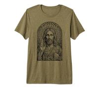 Confía en el Señor Jesucristo Vintage Christian Faith Camiseta Premium
