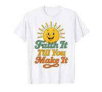 Confía en ello hasta que lo consigas, motivacional, positiva, Mentalidad, Sol Camiseta