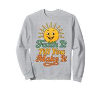 Confía en ello hasta que lo consigas, motivacional, positiva, Mentalidad, Sol Sudadera
