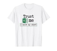 Confía en mí, sé mi Hoja - Data Geek Humor Data Analyst Camiseta