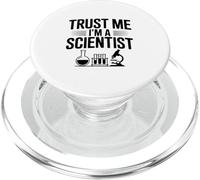 Confía en mí, Soy un científico Humor para los Amantes de la Ciencia PopSockets PopGrip para MagSafe