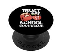 Confía en mí, Soy un Experto en consejeros Escolares PopSockets PopGrip Adhesivo