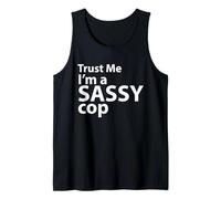 Confía en mí, Soy un policía Atrevido Camiseta sin Mangas