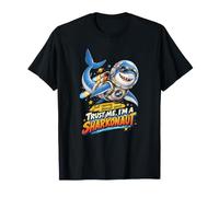 ¡Confía en mí, Soy un Sharkonaut! Divertido tiburón Espacial Camiseta