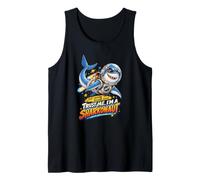 ¡Confía en mí, Soy un Sharkonaut! Divertido tiburón Espacial Camiseta sin Mangas