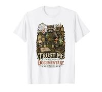 Confía en mí, Vi un documental una Vez Amantes de Las Plantas de Mapache Camiseta