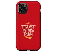 Confía en Su Plan - Celebra el Amor de Cristo Carcasa para iPhone 11 Pro