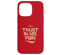 Confía en Su Plan - Celebra el Amor de Cristo Carcasa para iPhone 14 Pro Max