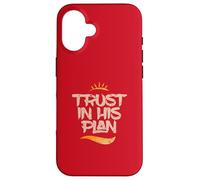 Confía en Su Plan - Celebra el Amor de Cristo Carcasa para iPhone 16