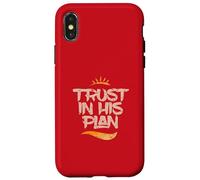 Confía en Su Plan - Celebra el Amor de Cristo Carcasa para iPhone X/XS