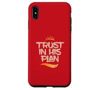 Confía en Su Plan - Celebra el Amor de Cristo Carcasa para iPhone XS Max