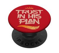 Confía en Su Plan - Celebra el Amor de Cristo PopSockets PopGrip Adhesivo