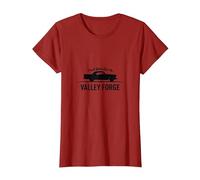 Confía en tu Coche al Estilo clásico de Valley Forge Automotive Camiseta, Mujer, Arándano, XS