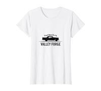 Confía en tu Coche al Estilo clásico de Valley Forge Automotive Camiseta, Mujer, Blanco, XS