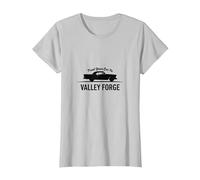Confía en tu Coche al Estilo clásico de Valley Forge Automotive Camiseta, Mujer, Plata, S