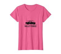 Confía en tu Coche al Estilo clásico de Valley Forge Automotive Camiseta, Mujer, Rosa Jaspeado, 3XL