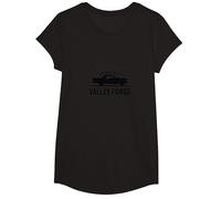 Confía en tu Coche al Estilo clásico de Valley Forge Automotive Camiseta, Niñas, Negro, Pequeña