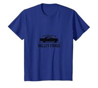Confía en tu Coche al Estilo clásico de Valley Forge Automotive Camiseta, Niños, Azul Real, 10 años