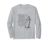 Confía en Tus Ideas locas Lata de Spray motivación Graffiti Manga Larga