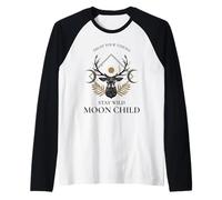 Confía en Tus visiones Stay Wild Mood Child (gráfico Bohemio) Camiseta Manga Raglan