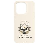 Confía en Tus visiones Stay Wild Mood Child (gráfico Bohemio) Carcasa para iPhone 15 Pro