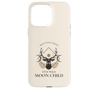 Confía en Tus visiones Stay Wild Mood Child (gráfico Bohemio) Carcasa para iPhone 15 Pro MAX
